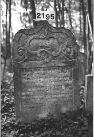 Grabstein 2195