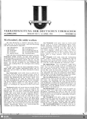 Werbemittel, die nicht werben