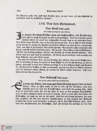 LVII. Von dem Gotteswort