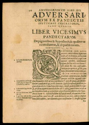 Adversariorum Ex Pandectis Iustiniani Imperatoris, Pars Quarta.