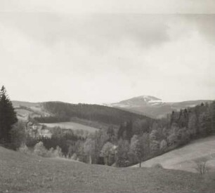 Blick auf den Geisingberg