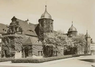 Dresden, Museum für Sächsische Volkskunst : Dresden. Jägerhof (Museum für Sächsische Volkskunst). Westflügel nach dem Umbau