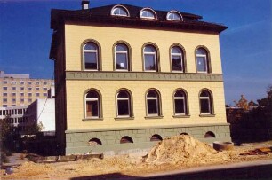 Blick auf das Haus Hornsche Str. 38. Detmold. Hornsche Str. Papierabzug