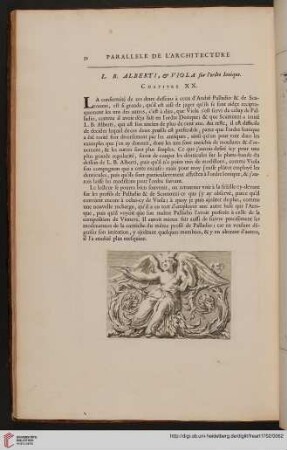 L. B. Alberti, & Viola sur l’ordre Ionique: Chapitre XX