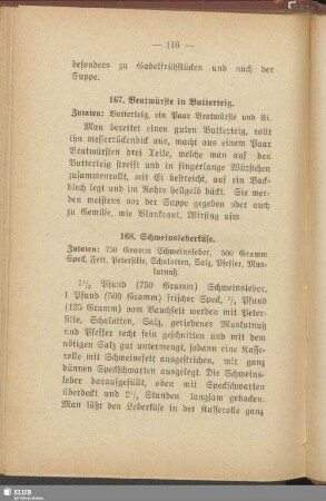 167. Bratwürste in Butterteig