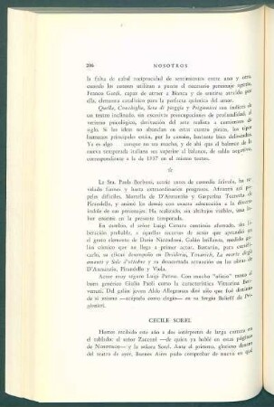 Cecile Sorel