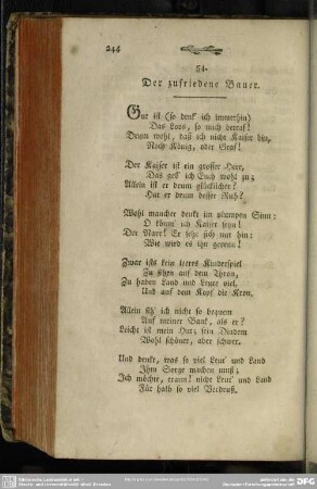 54. Der zufriedenen Bauer