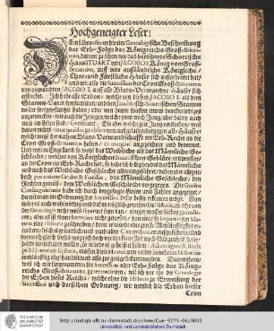 Hochgeneigter Leser!