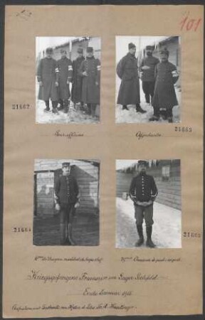 Kriegsgefangenenlager Lechfeld (6eme de Dragons maréchal de logis chef)