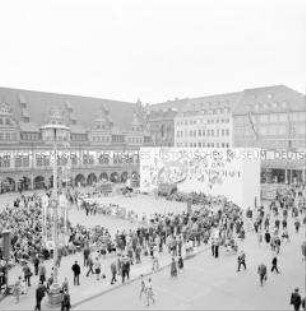 Fest der Freundschaft in Leipzig auf dem Augustusplatz