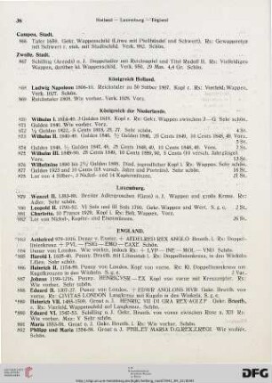England (Nr. 883-975)