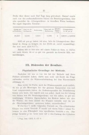 Physikalische Grundlage der Methode.