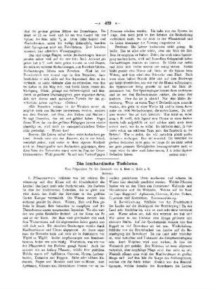 Die lombardische Tiefebene : (Schluss)