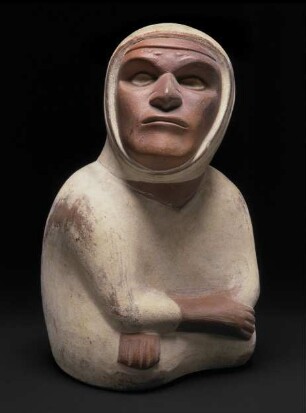 Sitzende anthropomorphe Figur, blind