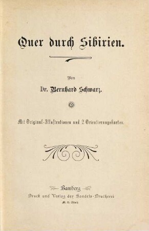 Quer durch Sibirien
