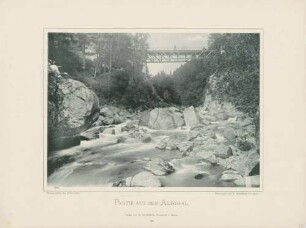 "Partie aus dem Albthal" im Südschwarzwald