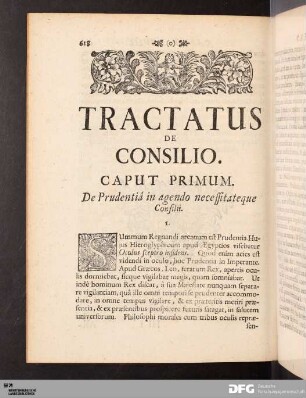 Libri Octavi: De Consilio.