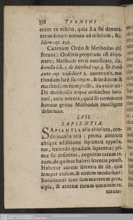 LVII. Sapientia