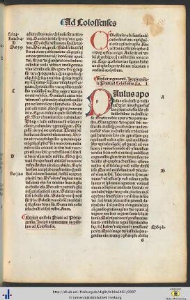 Epistola Pauli ad Colossenses