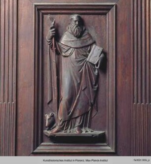 Chorgestühl : Der Heilige Antonius Abbas