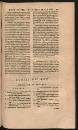 Consilium XXV. In Causa Religionis.