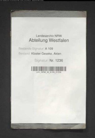 Anfertigung eines Situationsplans der Stiftsfreiheit Geseke.