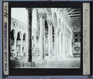 Ravenna, S. Apollinare in Classe : Innenraum (Langhaus)