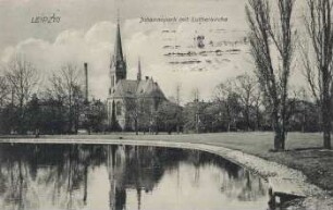 Leipzig: Johannapark mit Lutherkirche