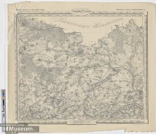 Oberreitscher Landesatlas von Sachsen (Blatt III Oschatz).