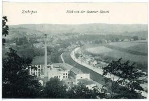 Zschopau. Blick von der Bodemer Kanzel