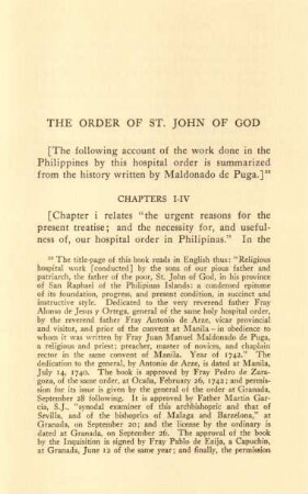 The Order of St. John of God