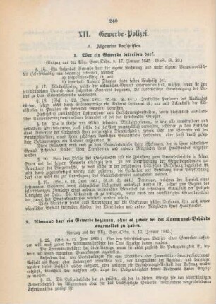 XII. Gewerbe-Polizei