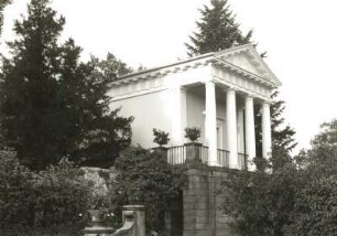 Oranienbaum-Wörlitz, Wörlitzer Park. Flora-Tempel (1796-1798; F. W. von Erdmannsdorff nach italienischem Vorbild)