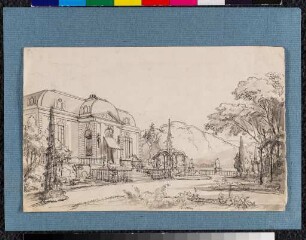 Ansicht von Schloss Benrath