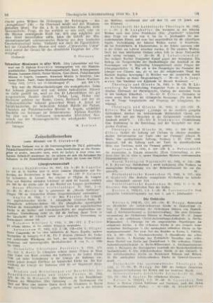 Zeitschriftenschau