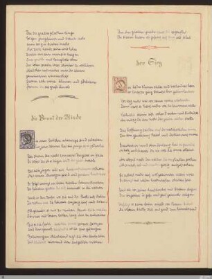 Der Sieg (Die Tat) : [SW III: H4]; [SW III, S. 45/128-129]