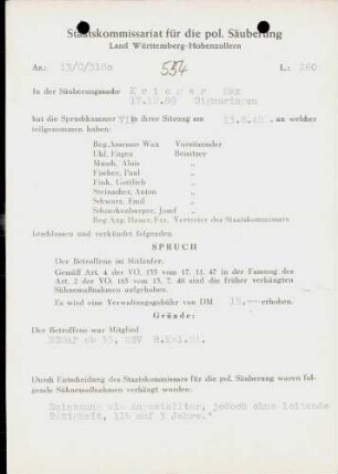 Krieger, Max