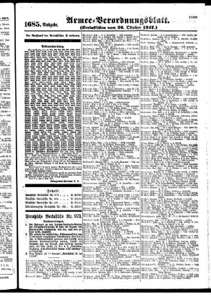 1685. Ausgabe. Freitag, 26. Oktober 1917