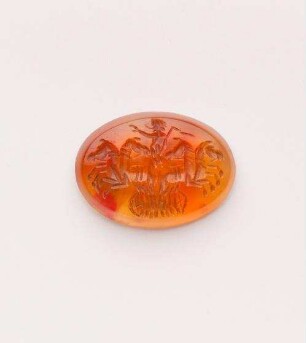 Intaglio mit Viergespann (Sol?), 3. Jh. n. Chr.