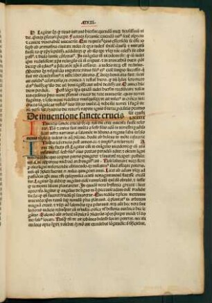 LXIIII. De inventione sancte crucis - LXV. De sancto iohanne apostolo ante portam latinam