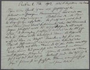 Brief von Georg Kolbe an Hermann Schmitt