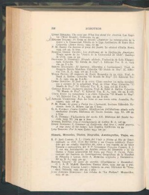 Historia, memorias, diarios, biografías, autobiografías, viajes, etc.