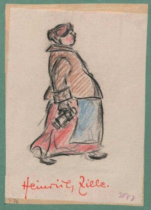 Frau mit Krug in der Hand