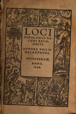 Loci Theologici : Recens Recogniti