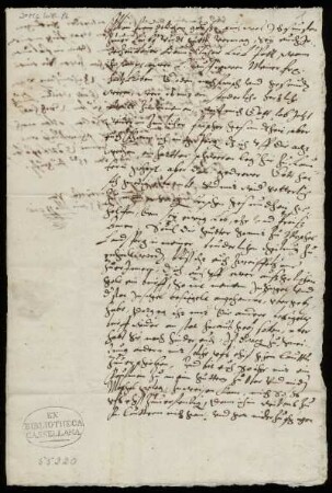 Schreiben von 1586, August 13