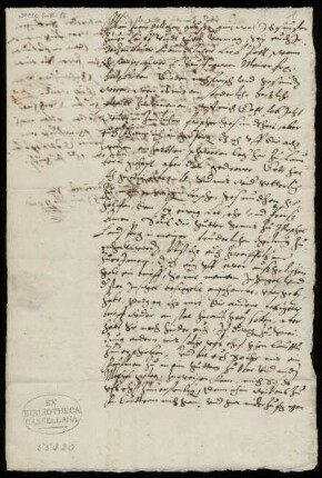 Schreiben von 1586, August 13