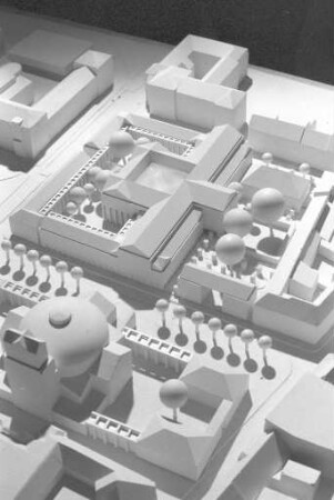Badische Landesbibliothek. Architektenwettbewerb um den Neubau in der Erbprinzenstraße 15