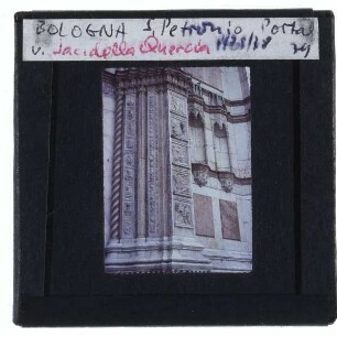 Bologna, S. Petronio,Bologna, S. Petronio, Porta Magna