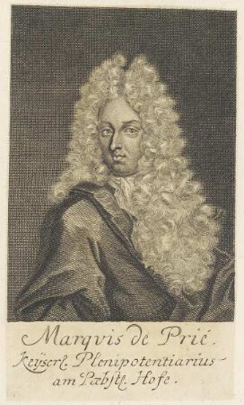 Bildnis des Marquis de Prié