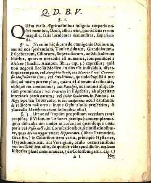 Q. D. B. V. [Quod Deus bene vertat]